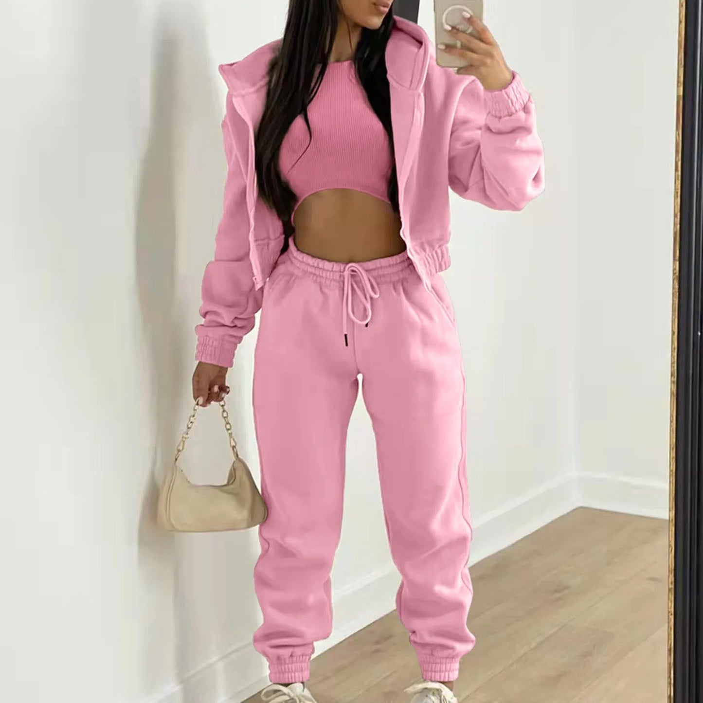 https://ae01.alicdn.com/kf/Se8a1a282dd694eb19194f78b08e12dbfH/Women-3-Piece-Sets-Casual-Long-Sleeve-Zip-Hoodies-Ribbed-Tank-High-Waist-Sweatpants-Jogger-Pant.jpg