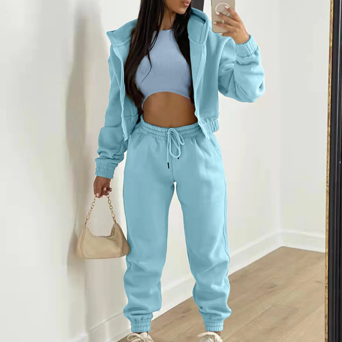 https://ae01.alicdn.com/kf/S877864b609694b1fbfaa9af561a616a0t/Women-3-Piece-Sets-Casual-Long-Sleeve-Zip-Hoodies-Ribbed-Tank-High-Waist-Sweatpants-Jogger-Pant.jpg