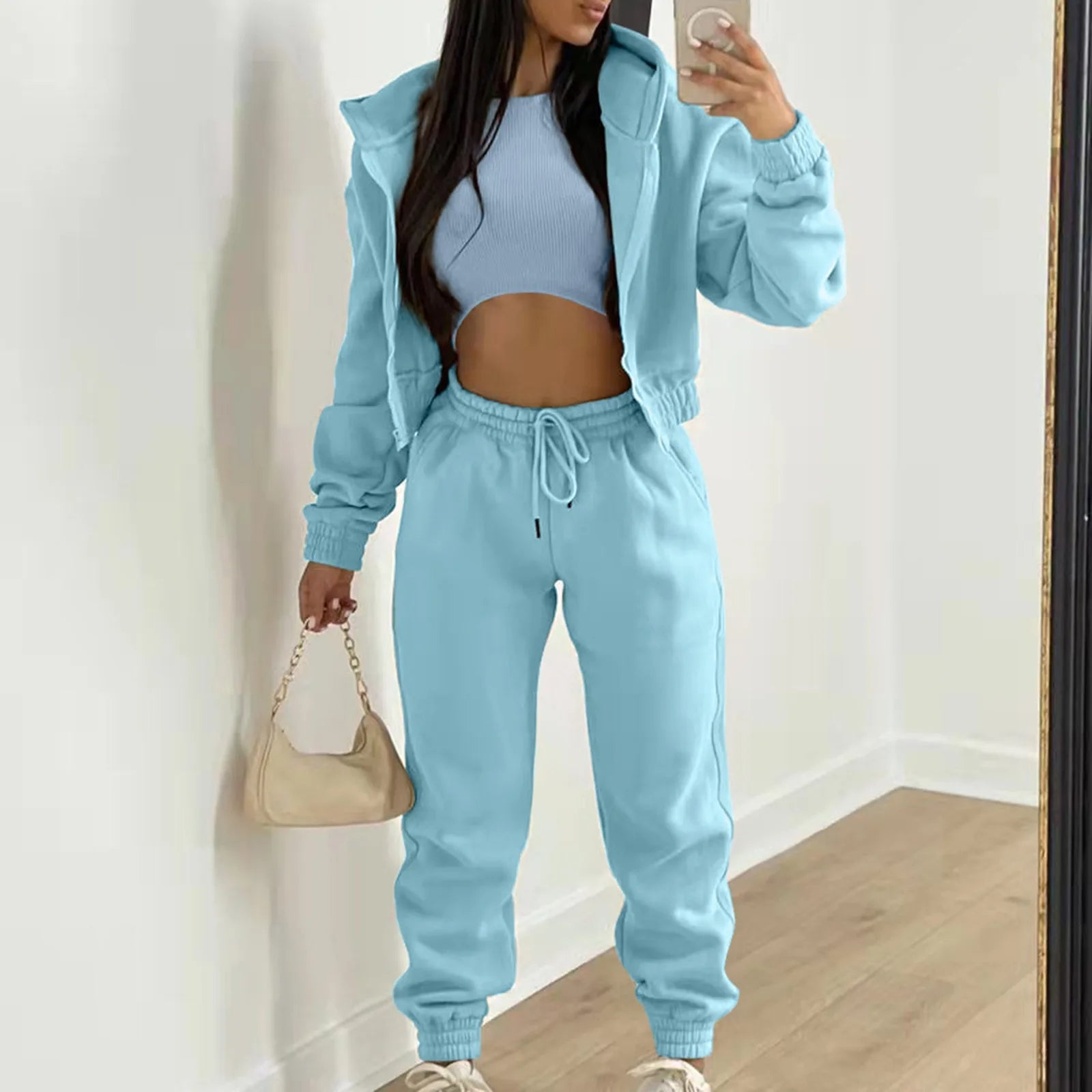https://ae01.alicdn.com/kf/S877864b609694b1fbfaa9af561a616a0t/Women-3-Piece-Sets-Casual-Long-Sleeve-Zip-Hoodies-Ribbed-Tank-High-Waist-Sweatpants-Jogger-Pant.jpg